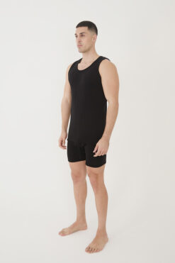 Alternative view of Erkek Yün Siyah Kısa Don